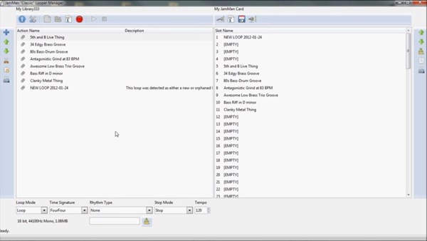 JamMan Looper Manager